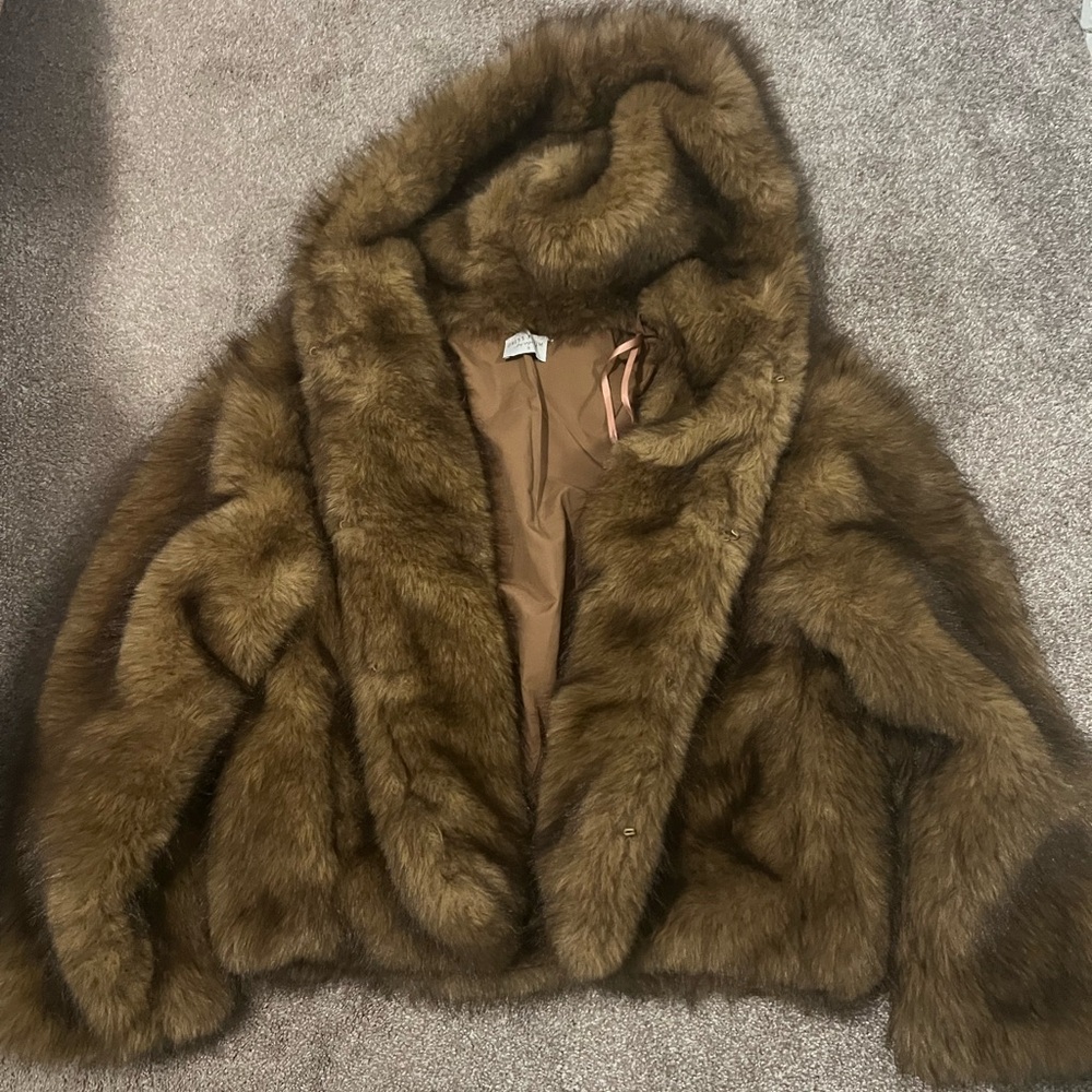 Red Dress Boutique Plush Brown Teddy Jacket